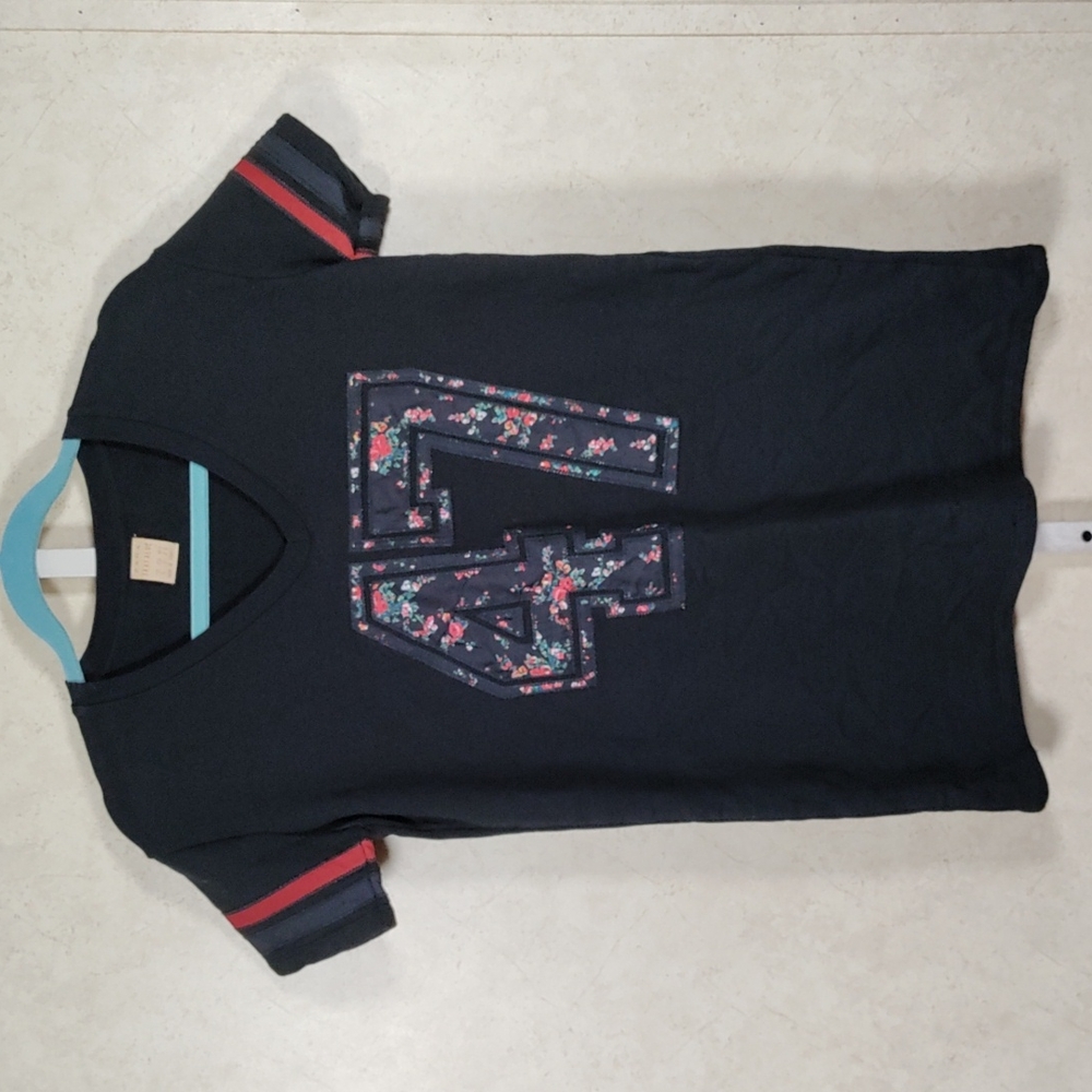6137 Zara Trafaluc black Short Sleeve #47 sweatshirt S